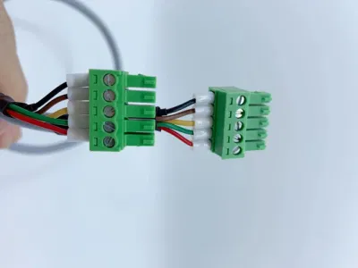 Жгут проводов клеммной колодки промышленной электронной сборки силового кабеля