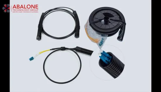 Одиночный режим Abalone 2core 5,0 мм LSZH FTA для использования вне помещений оптоволоконный соединительный кабель для базовой станции