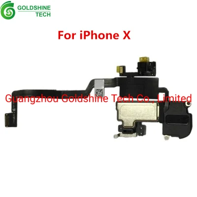 Оптовая продажа, передний датчик света, наушники, динамик, гибкий ленточный кабель для iPhone X